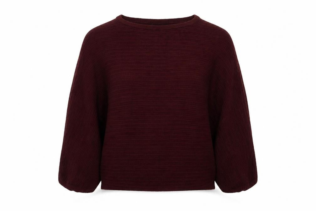 F&F Womens Brown  Knit Pullover Jumper Size 8