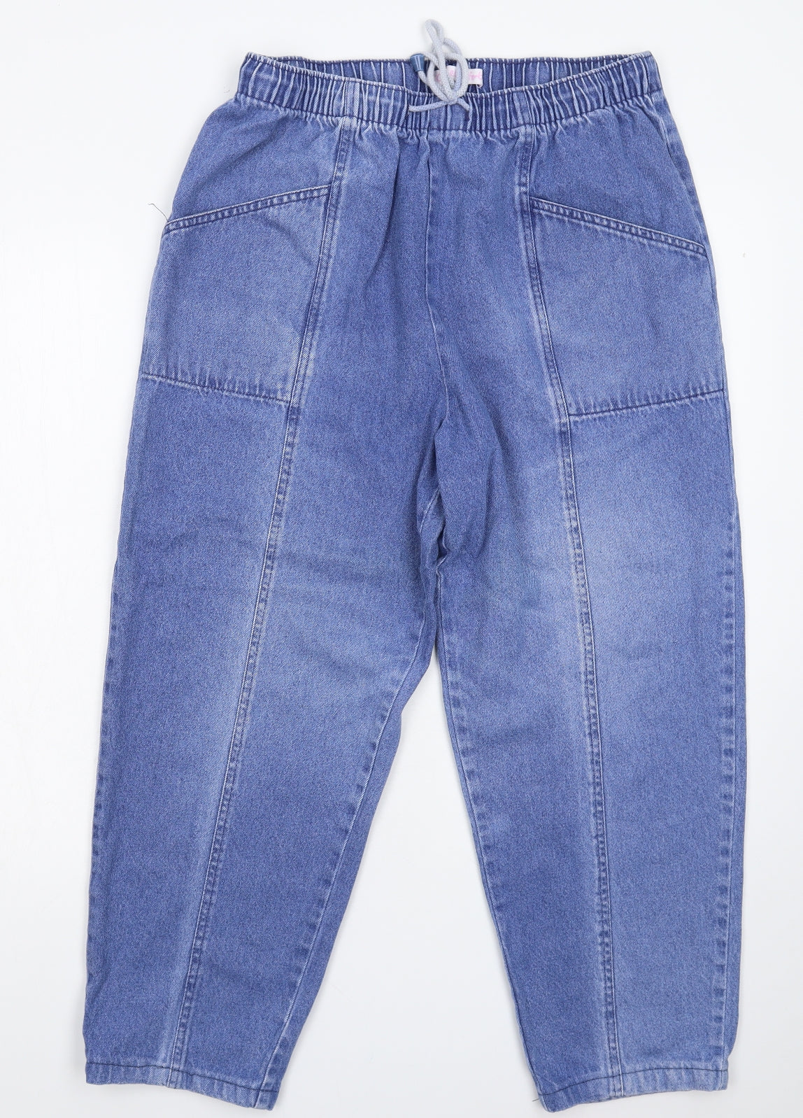 Casual Comfort Womens Blue  Denim Straight Jeans Size 32 in L25 in