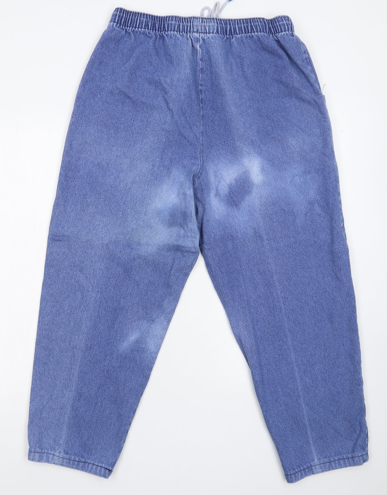 Casual Comfort Womens Blue  Denim Straight Jeans Size 32 in L25 in