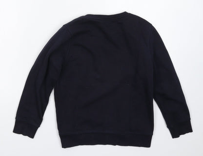 F&F Boys Blue   Pullover Sweatshirt Size 7-8 Years