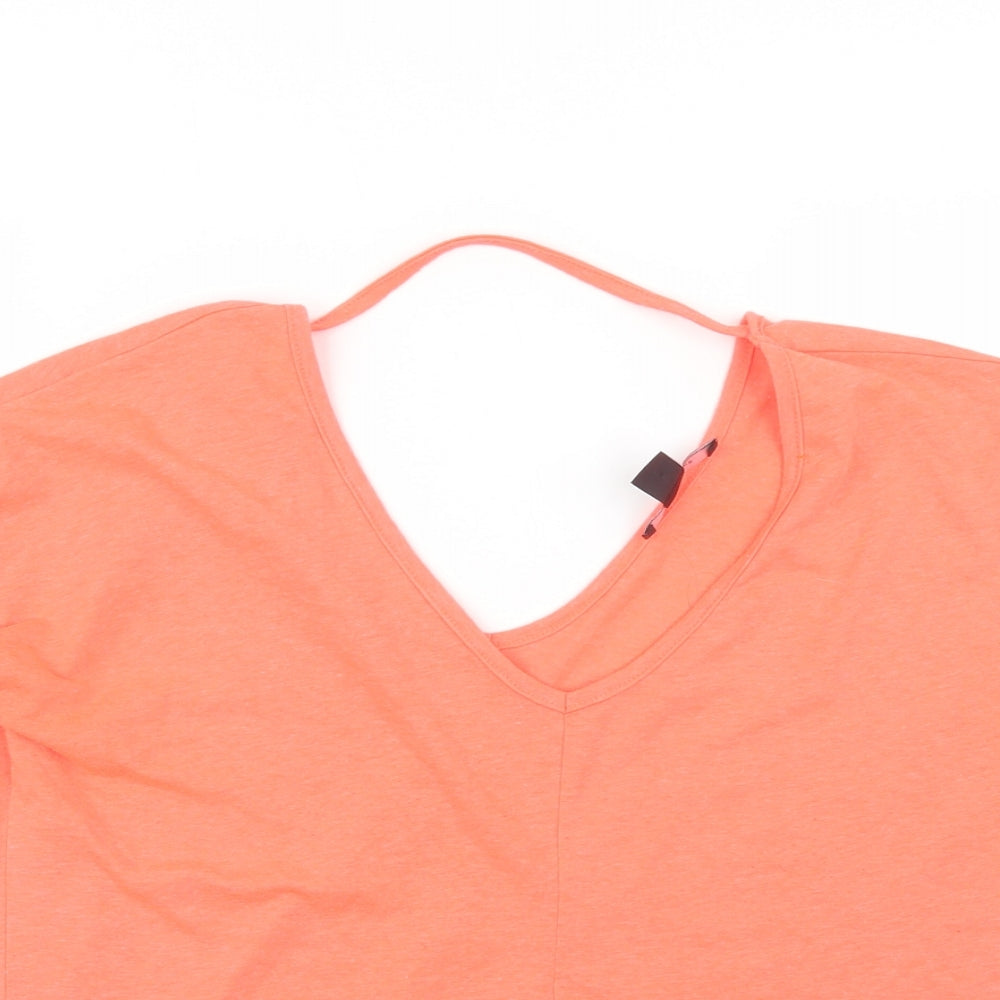 Atmosphere Womens Orange   Basic T-Shirt Size 8