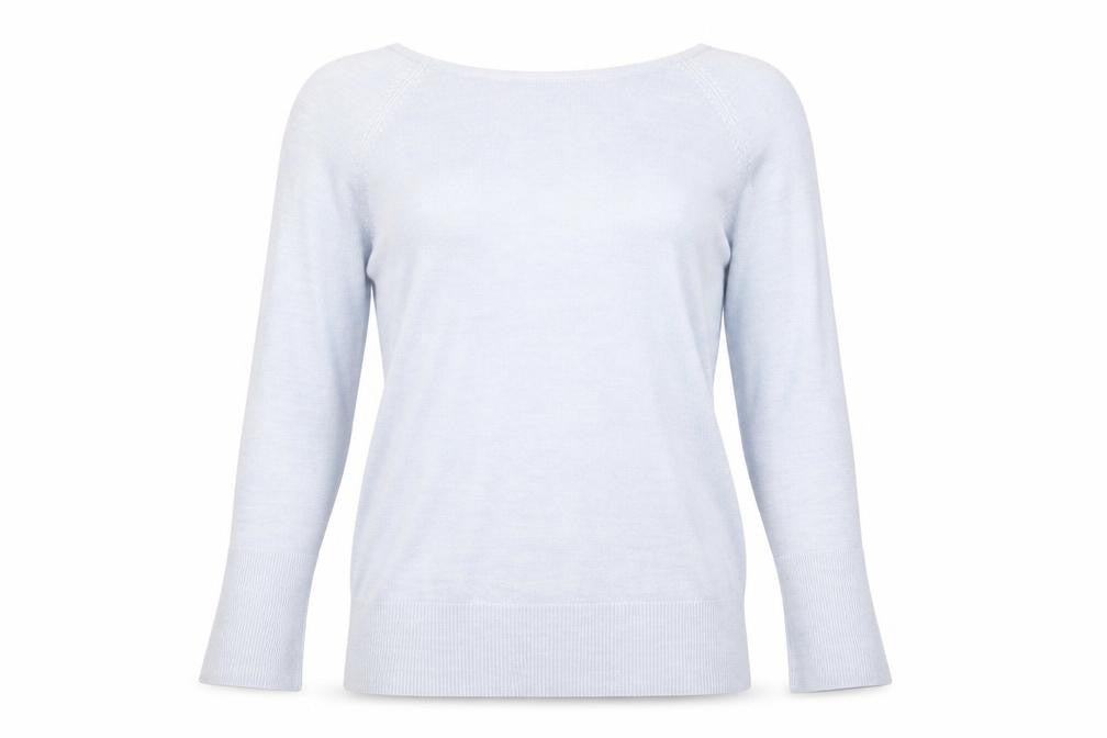 NEXT Womens Blue  Knit Pullover Jumper Size 10