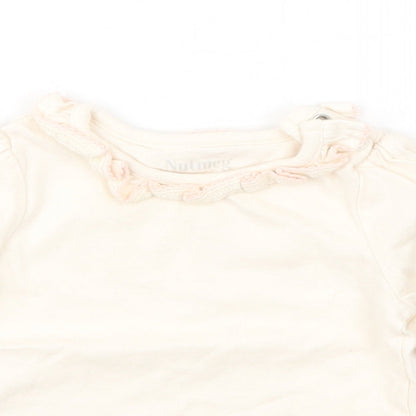 Nutmeg Girls Pink   Basic T-Shirt Size 0-3 Months