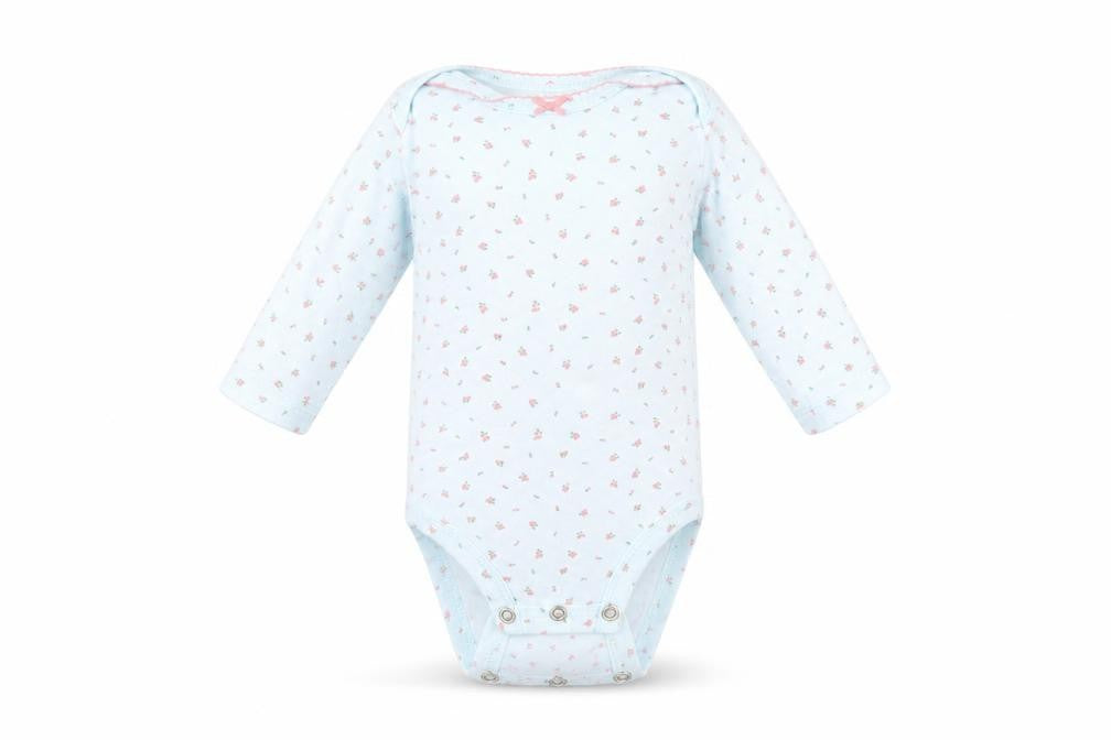 Carter's Girls Blue Fair Isle  Babygrow One-Piece Size 0-3 Months