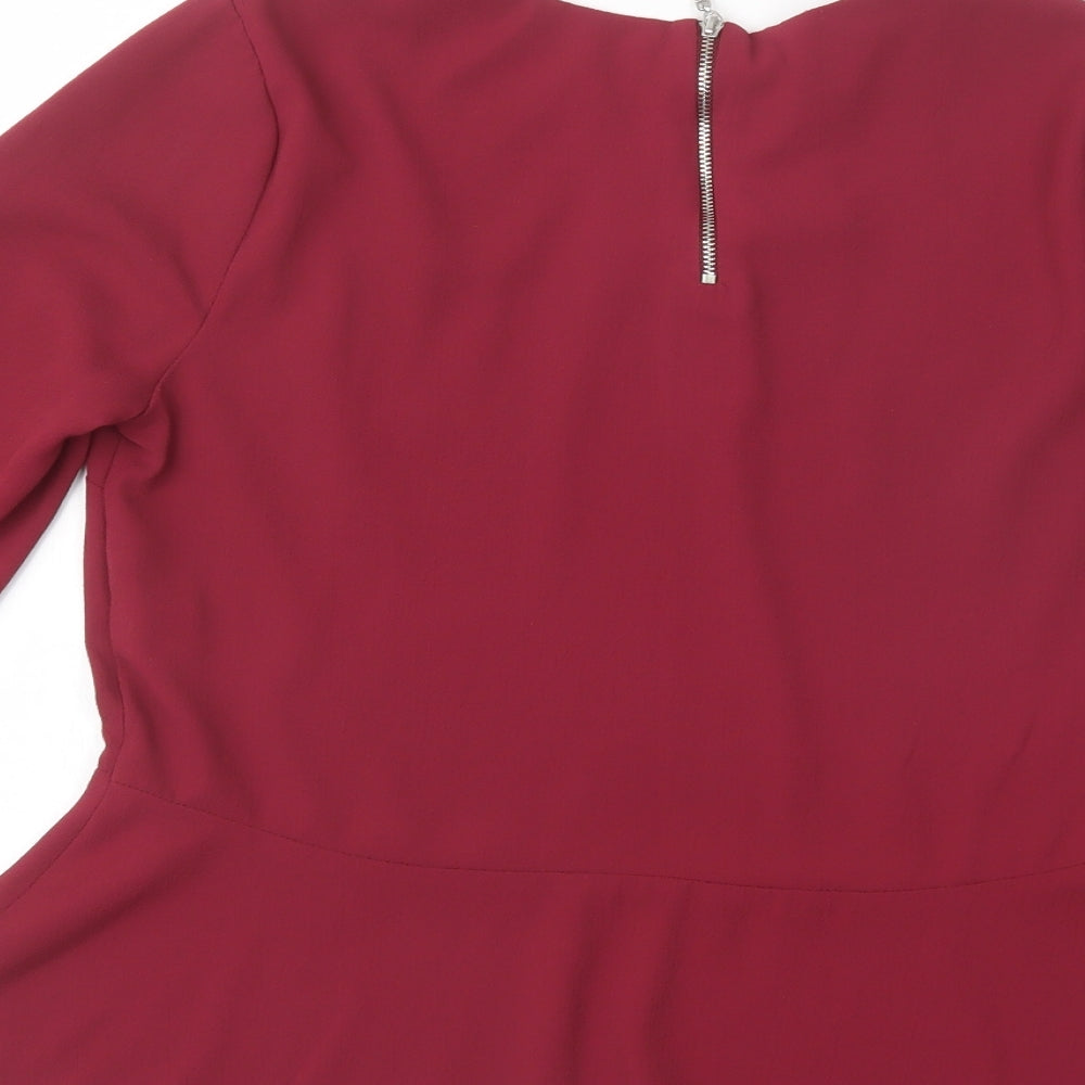 Atmosphere Womens Purple   Basic Blouse Size 12