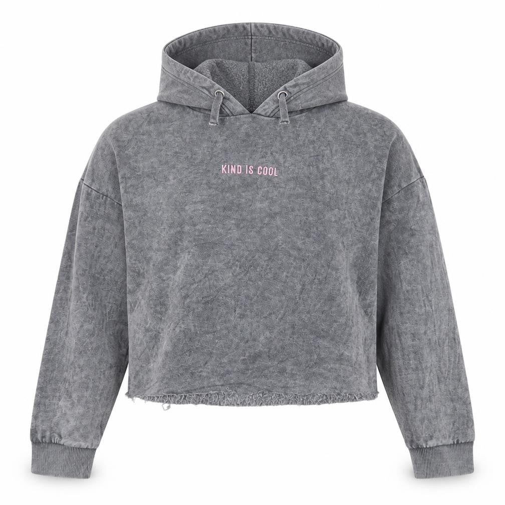 New Look Girls Grey   Pullover Hoodie Size 12-13 Years  - Kind is Cool