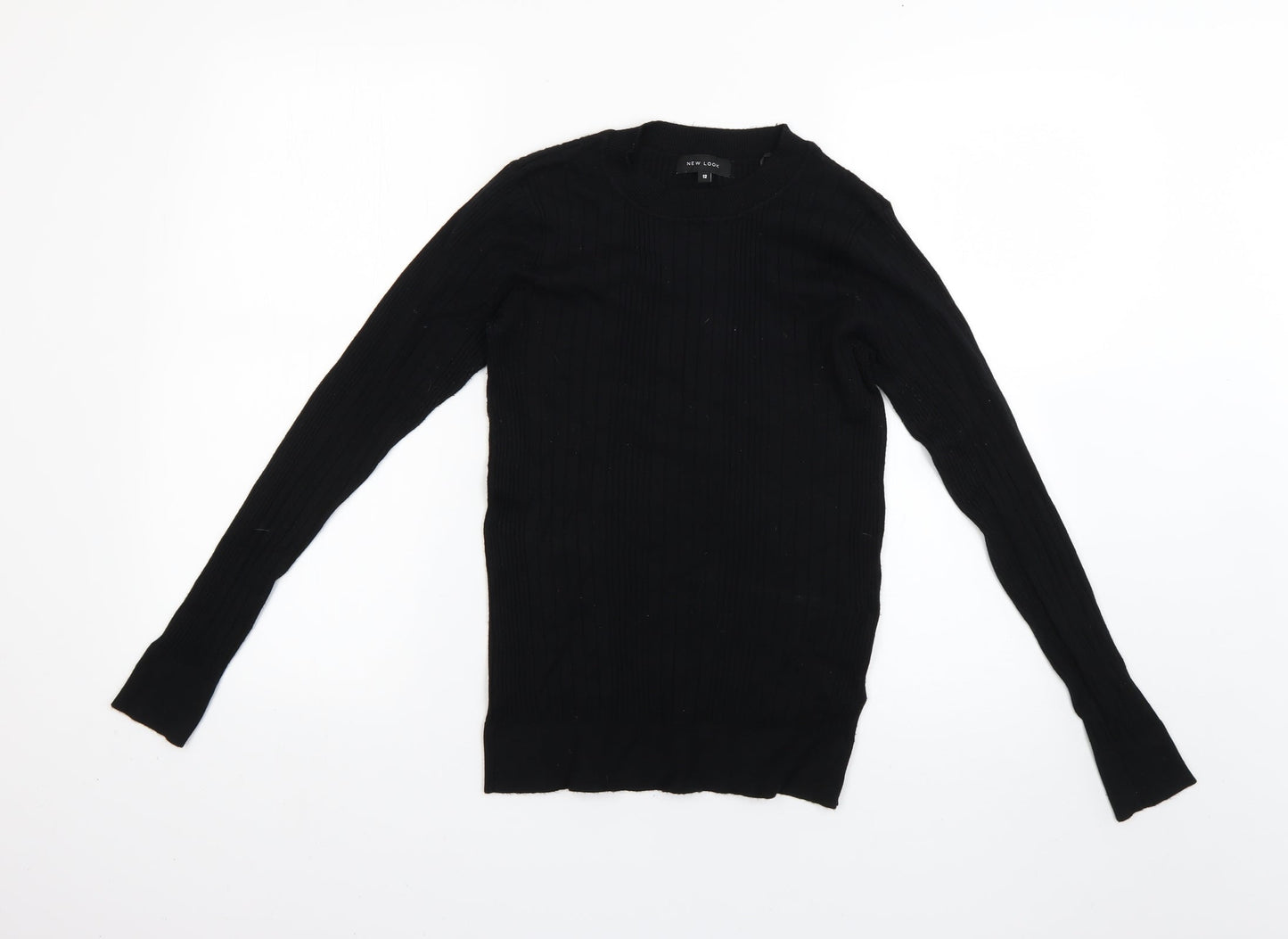 New Look Womens Black   Pullover Jumper Size 12