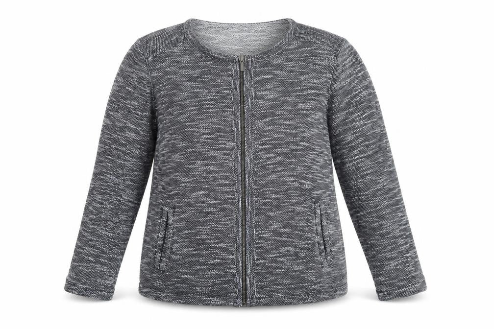Bonmarché Womens Grey Pullover Jumper Size 14