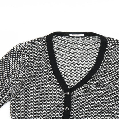 Bonmarché Womens Multicoloured Geometric Cardigan Jumper Size S