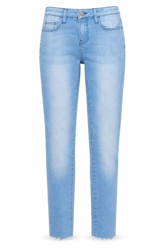 Denim & Co. Womens Blue   Skinny Jeans Size 6 L27 in