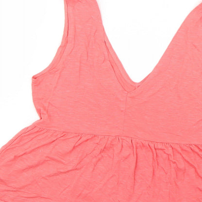 Primark Womens Orange   Basic T-Shirt Size 10