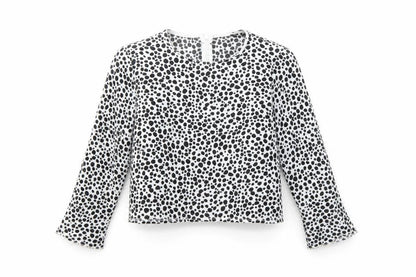 PRETTYLITTLETHING Womens Multicoloured Animal Print  Basic Blouse Size 12
