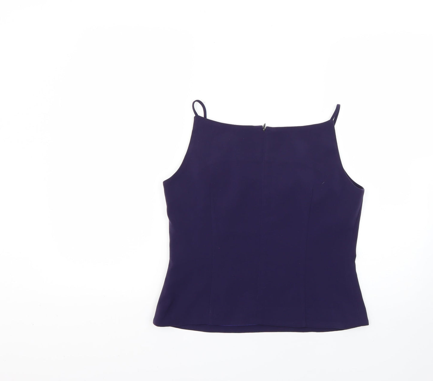 elite Womens Purple   Basic Blouse Size 10