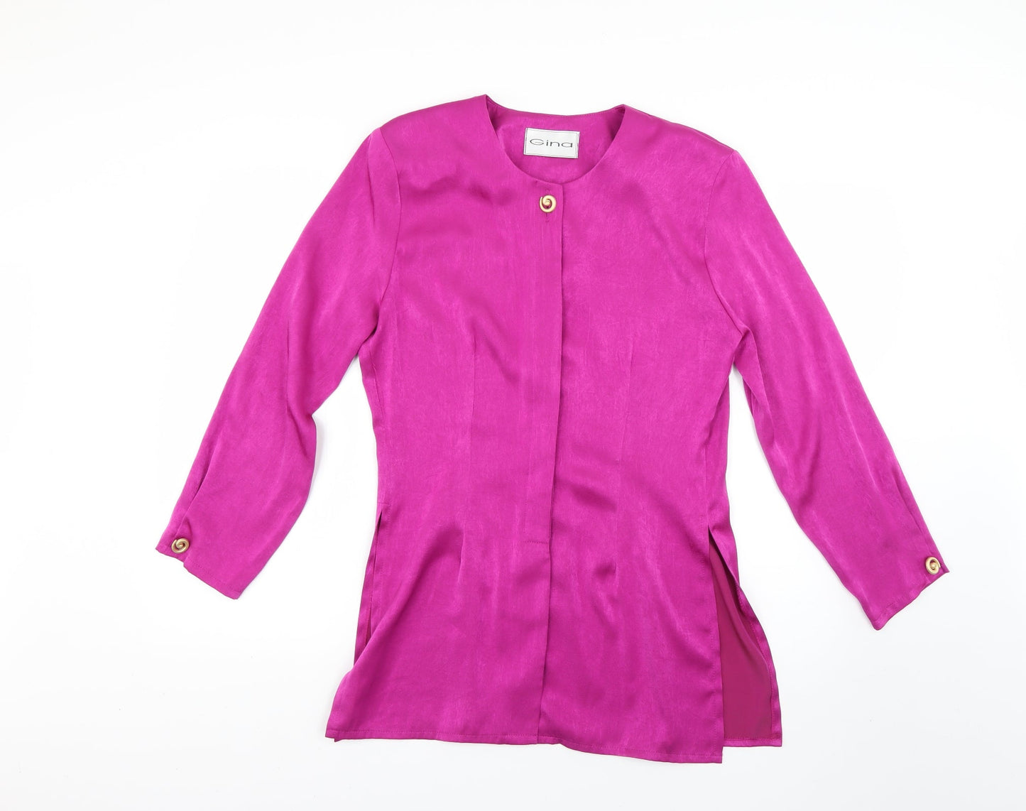 Gina Womens Purple   Jacket  Size 14