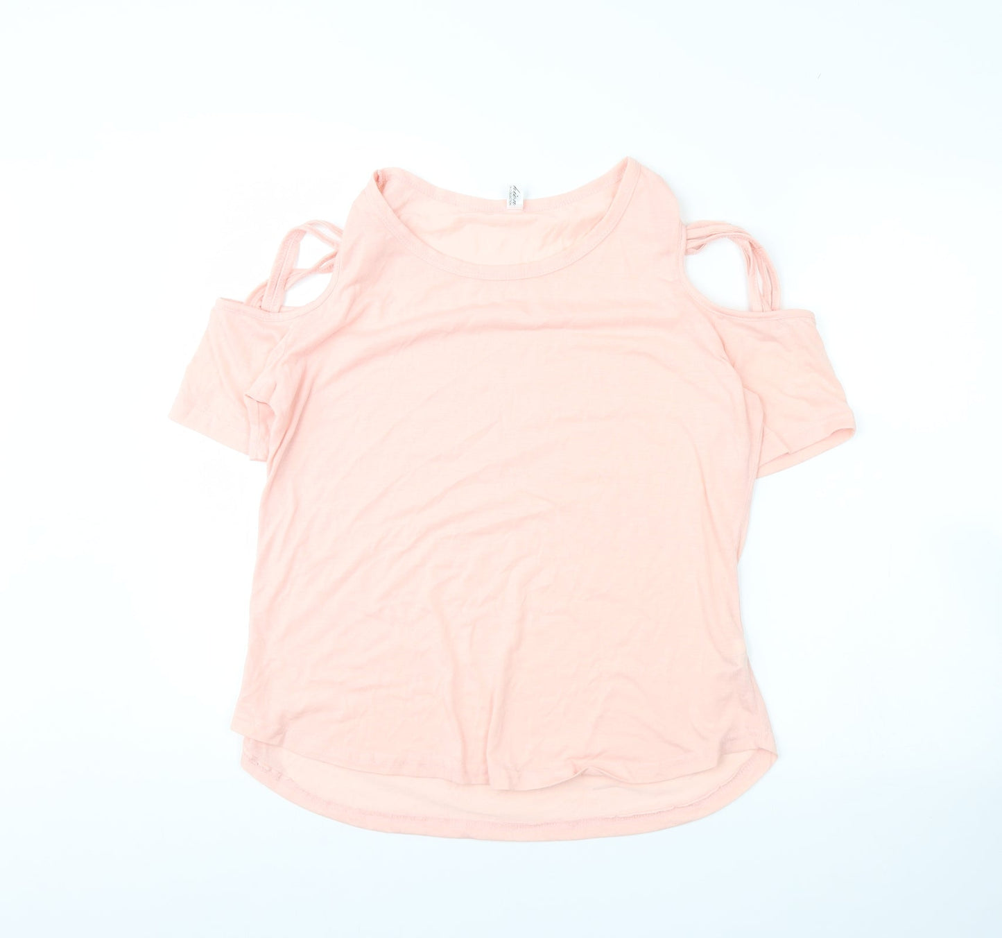 Fashion Womens Pink   Basic T-Shirt Size XL