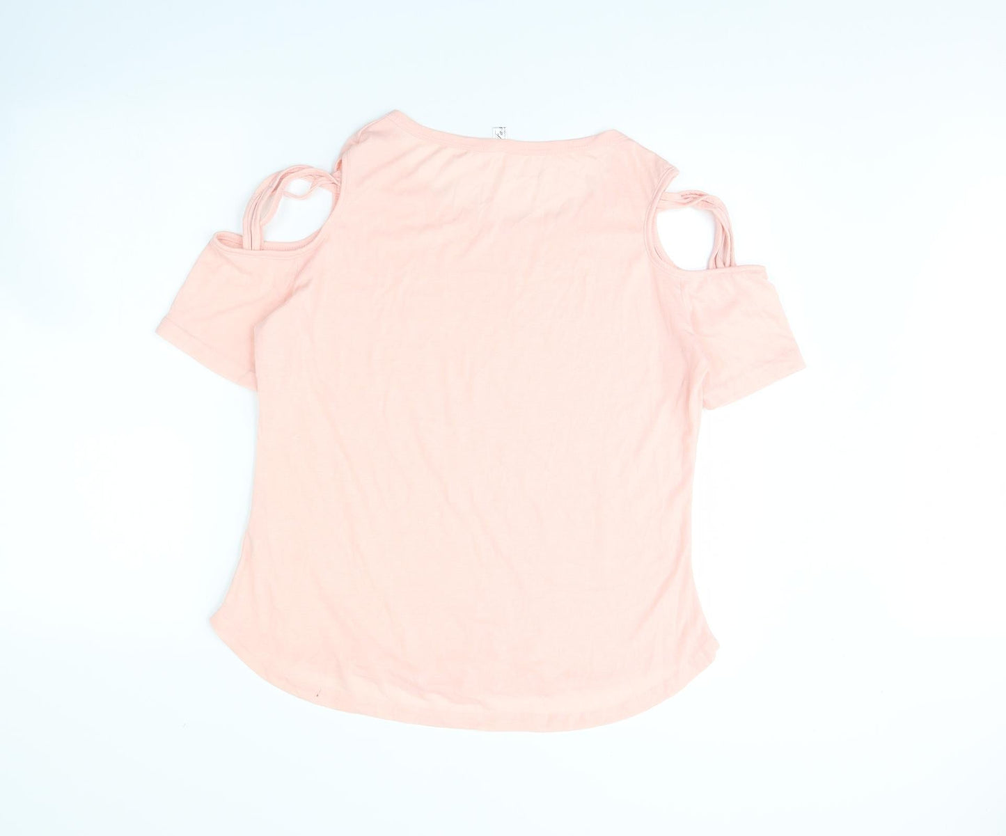 Fashion Womens Pink   Basic T-Shirt Size XL