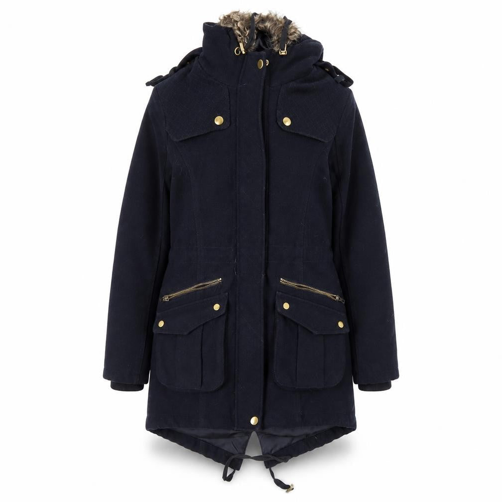 New Look Womens Blue   Overcoat Coat Size 10
