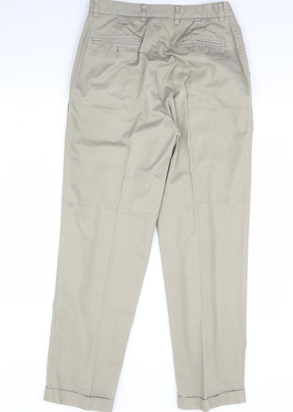 Preloved Burton Womens Beige   Trousers  Size 32 L30 in - Back