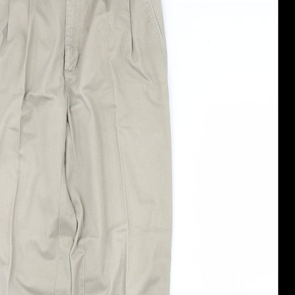Preloved Burton Womens Beige   Trousers  Size 32 L30 in - Detail