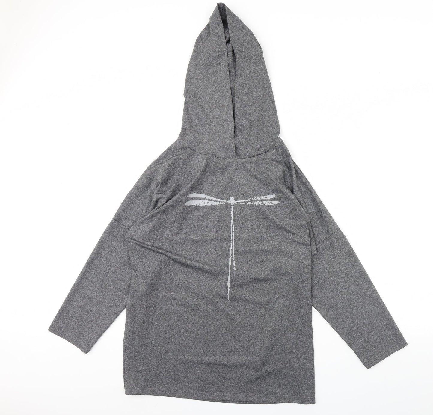 Preworn Womens Grey   Pullover Hoodie Size M