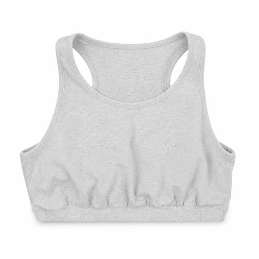 Label be Womens Grey   Cropped Tank Size 16