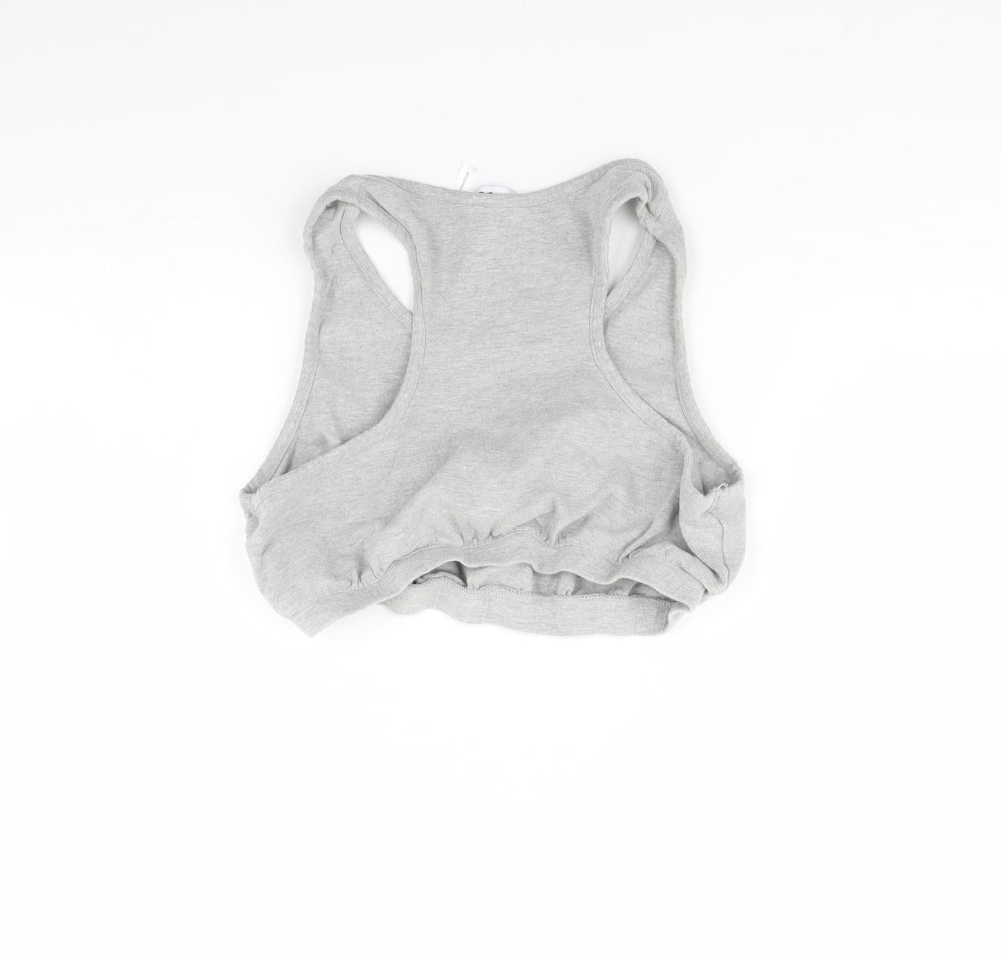 Label be Womens Grey   Cropped Tank Size 16