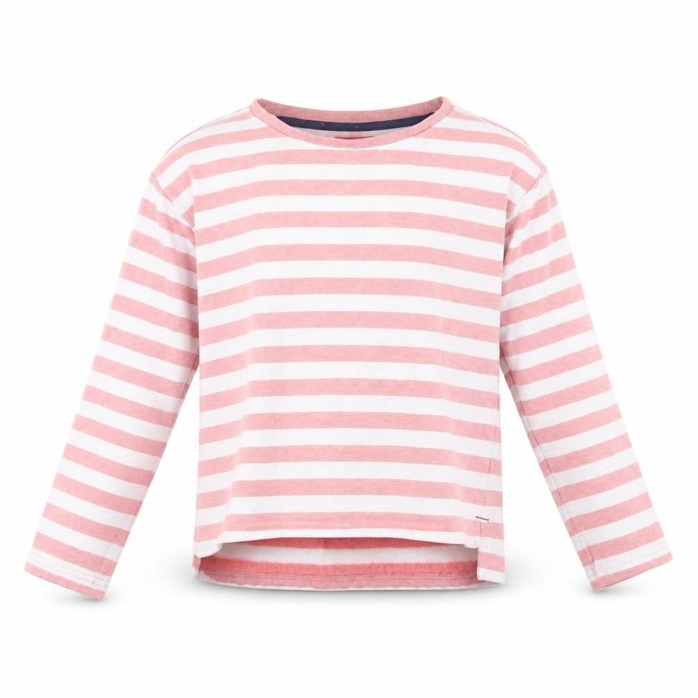 lily & dan Girls Pink Striped  Pullover Jumper Size 10 Years