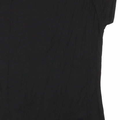 missi london Womens Black   Basic T-Shirt Size S