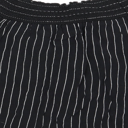 Pull&Bear pull and bear Womens Multicoloured Striped  Basic Blouse Size 6