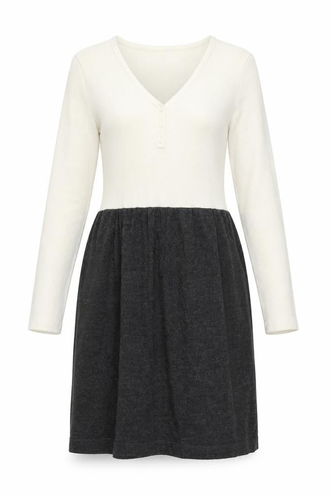 Mango Womens Grey  Knit Jumper Dress  Size M