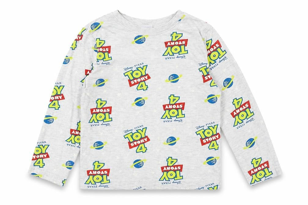 Toy story Boys Grey Geometric   Pyjama Top Size 3-4 Years