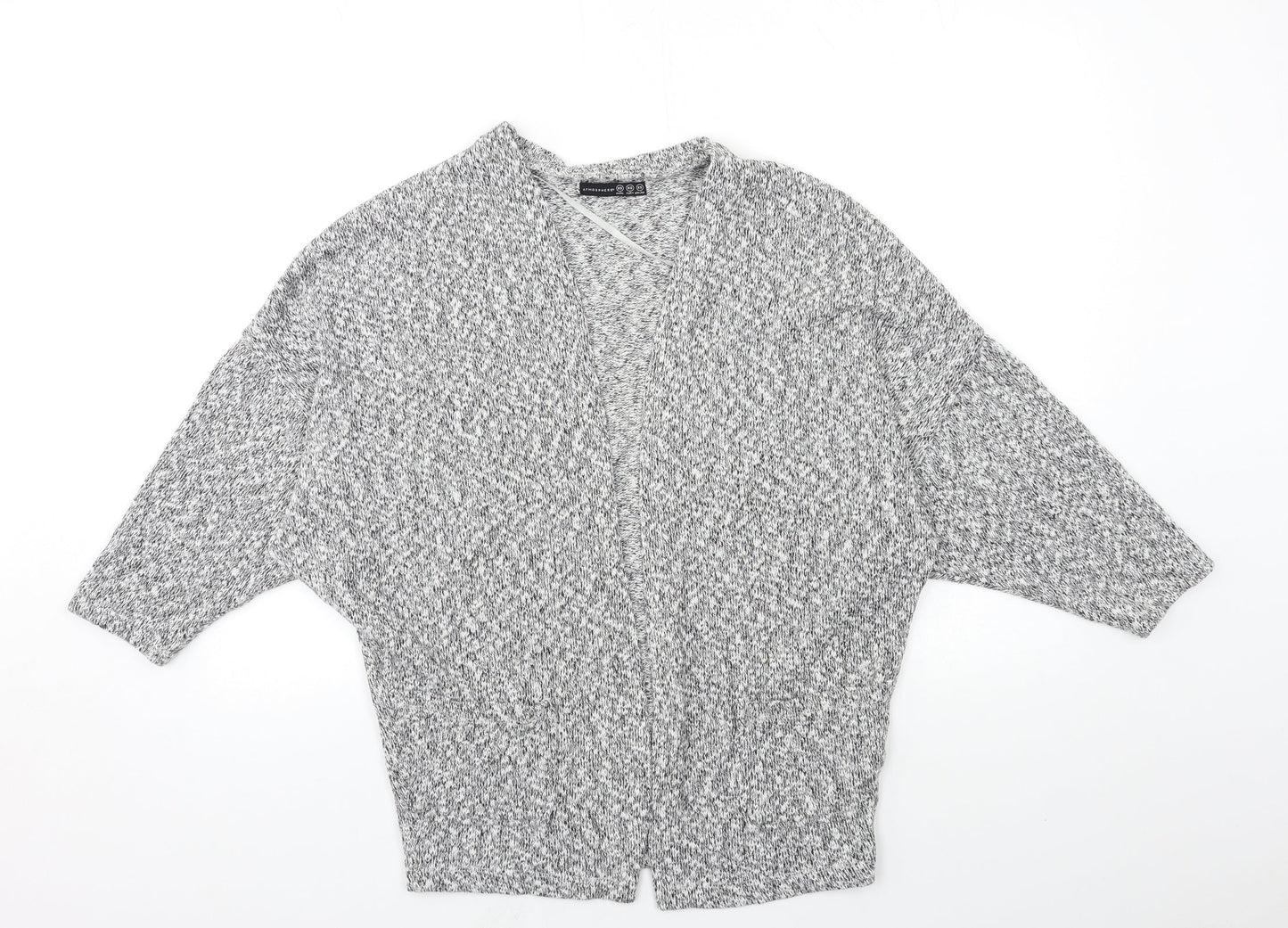 Atmosphere Womens Grey  Knit Cardigan Jumper Size XS