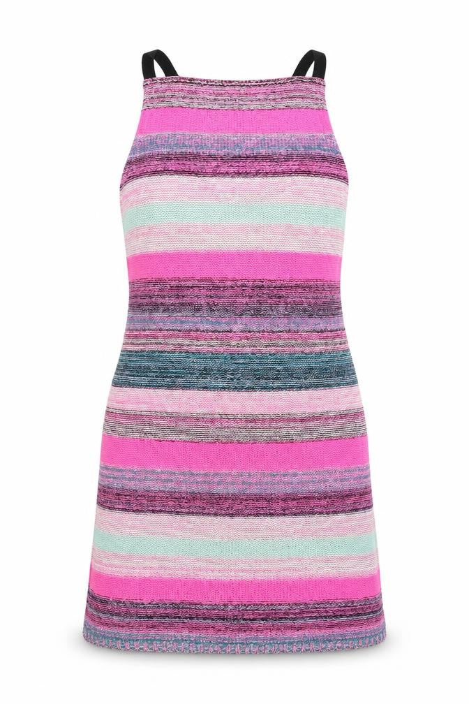 Atmosphere Womens Pink Striped Knit Bodycon  Size 8