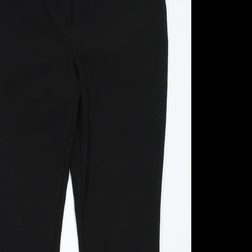 Very Womens Black   Trousers  Size 12 L28 in