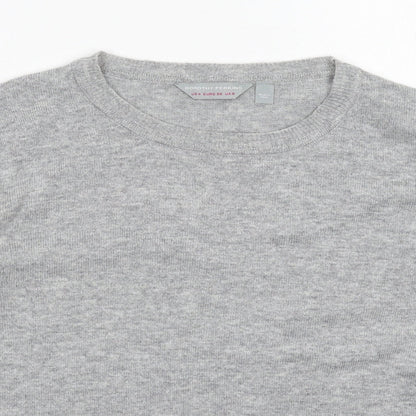 Dorothy Perkins Womens Grey  Knit Pullover Jumper Size 8