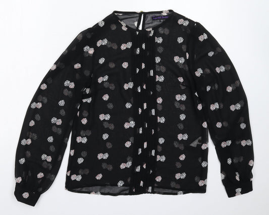 Sugarhill Womens Black   Basic Blouse Size XS
