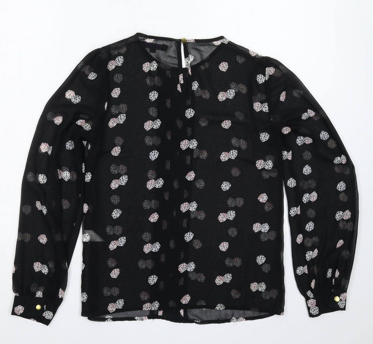 Sugarhill Womens Black   Basic Blouse Size XS