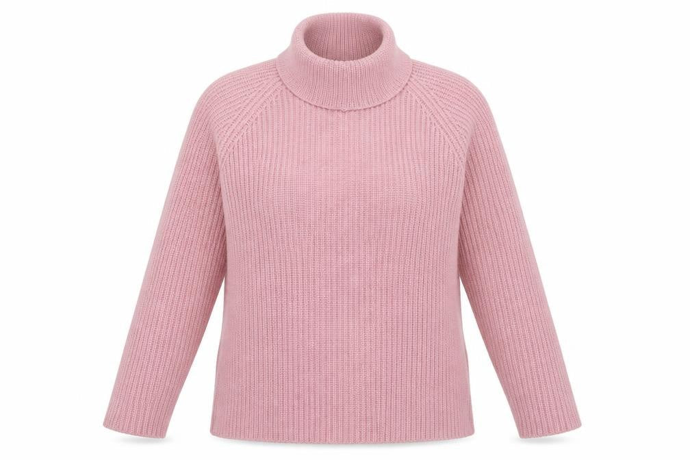 Pure & Natural Womens Pink  Knit Pullover Jumper Size M