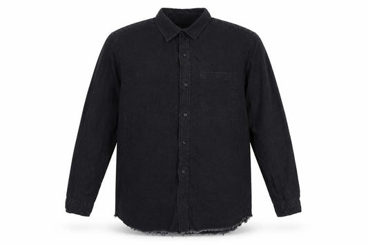 Among Essentials Mens Blue  Denim  Button-Up Size L