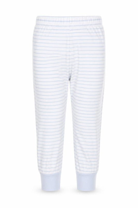 George Girls Blue Striped  Capri Trousers Size 3-4 Years