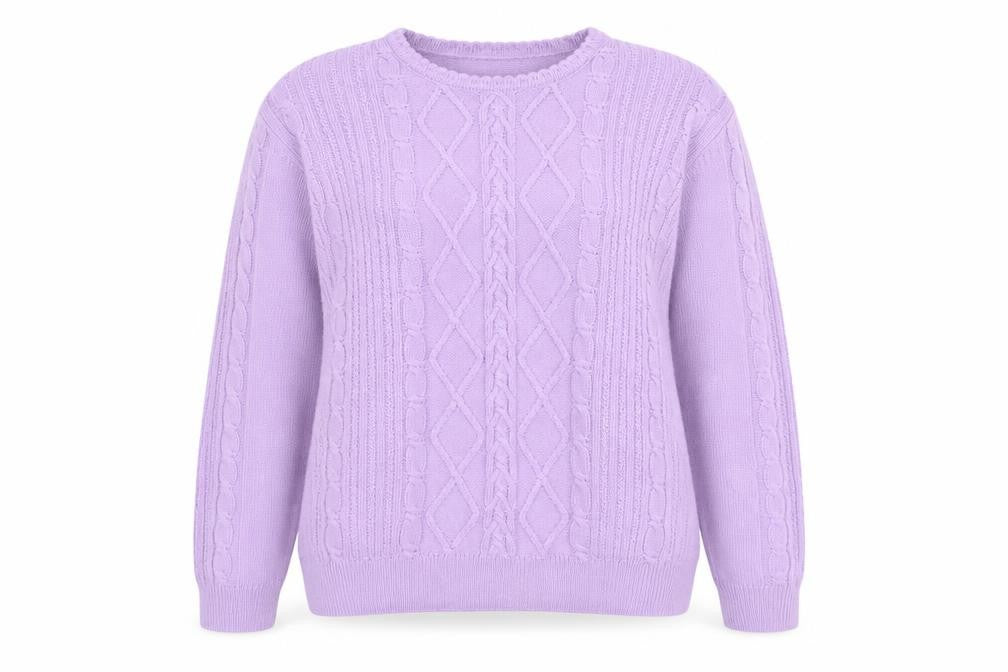 ISLE  Womens Purple   Pullover Sweatshirt Size M