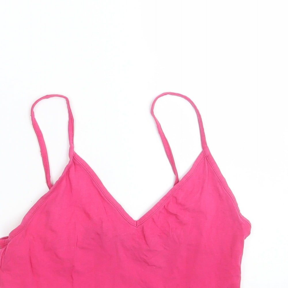New Look Womens Pink   Basic T-Shirt Size 8