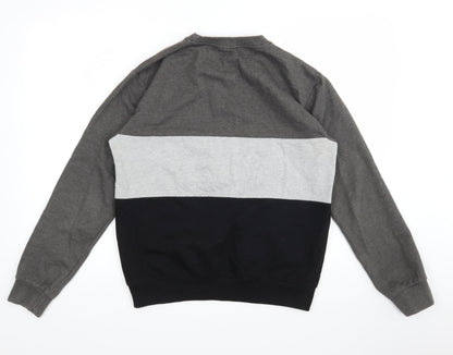 Pep&Co Mens Multicoloured   Pullover Sweatshirt Size S