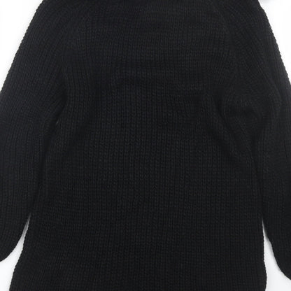 Preworn Womens Black   Pullover Jumper Size S