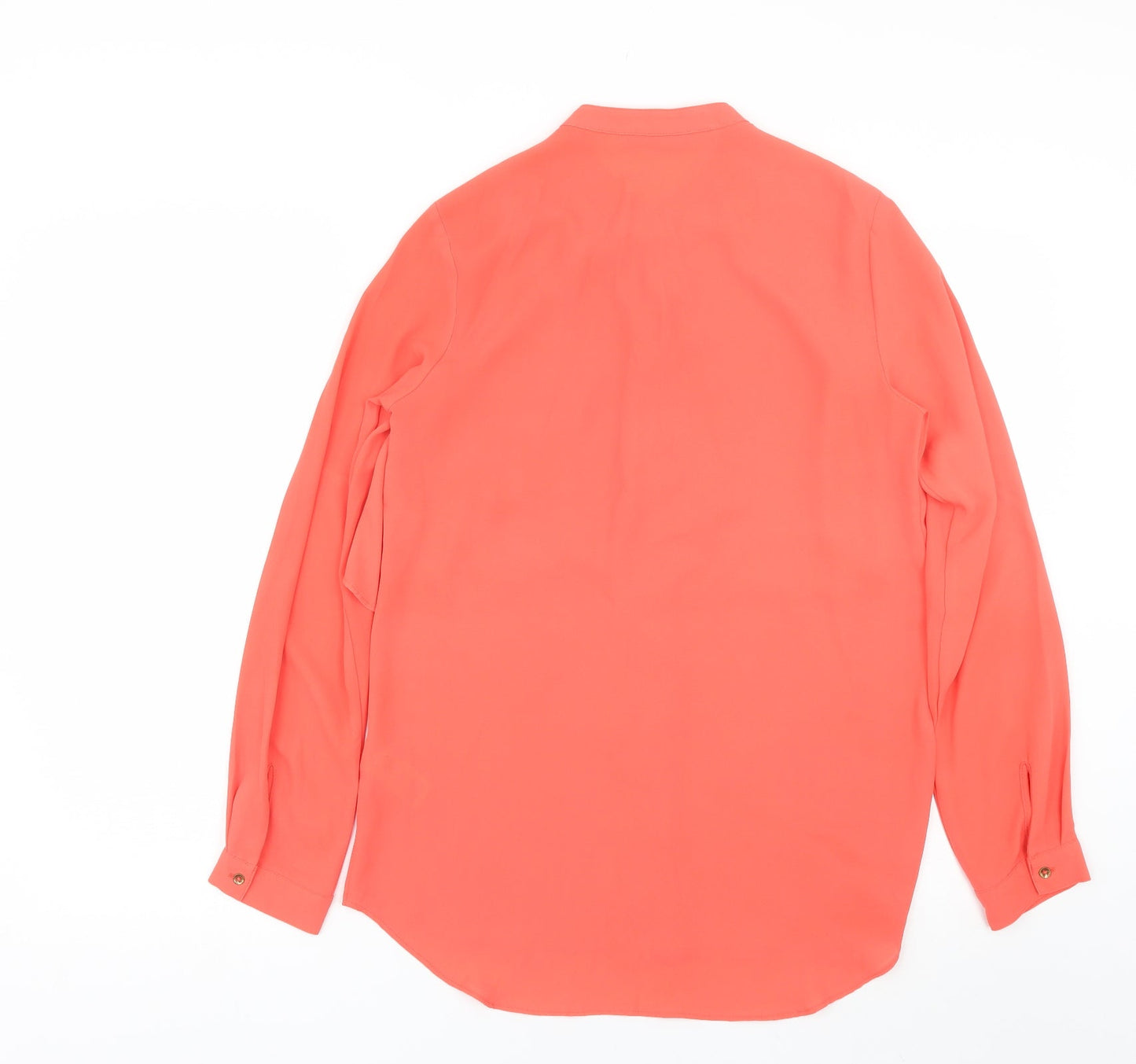M&S Womens Pink   Basic Blouse Size 8