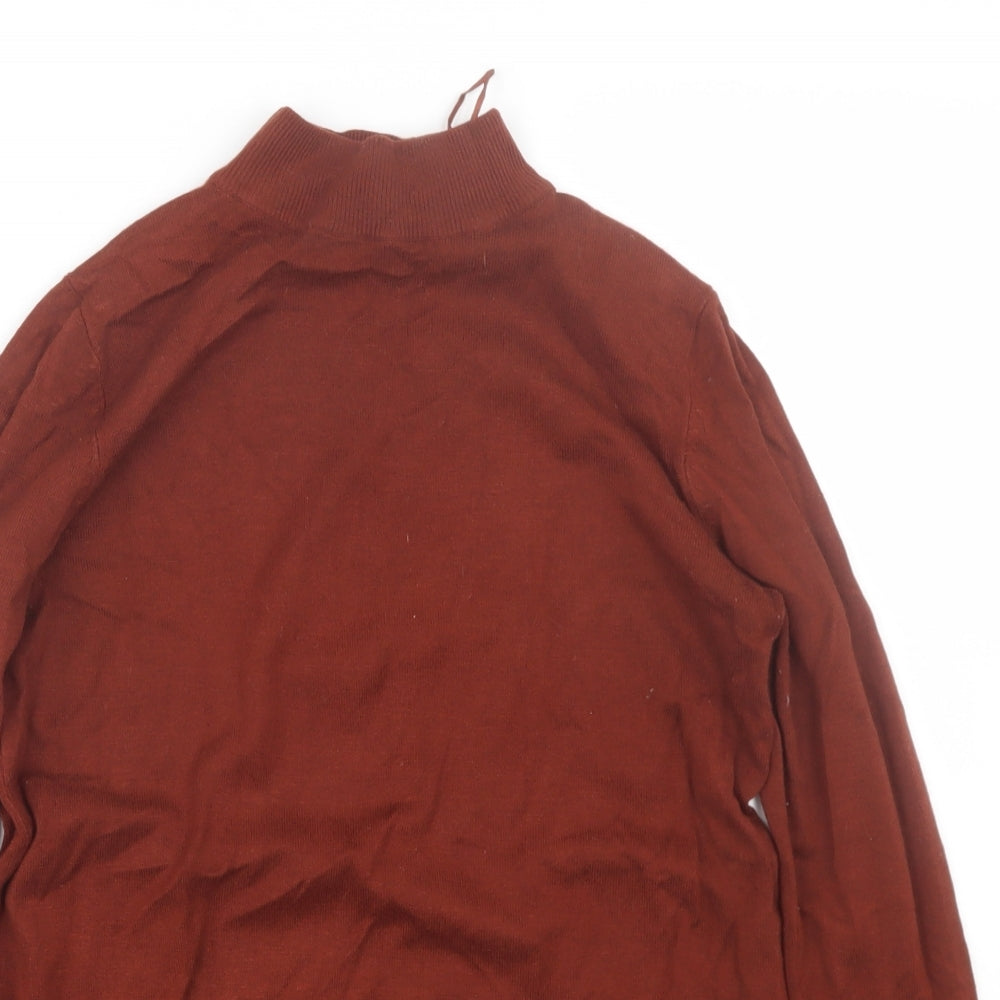 Peacocks Womens Brown   Pullover Jumper Size 8