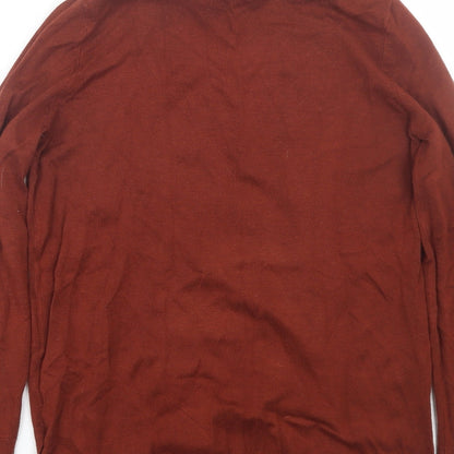 Peacocks Womens Brown   Pullover Jumper Size 8