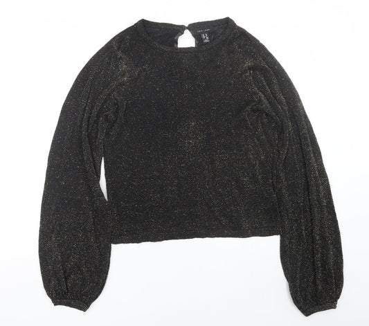 New Look Womens Black   Pullover Jumper Size 10