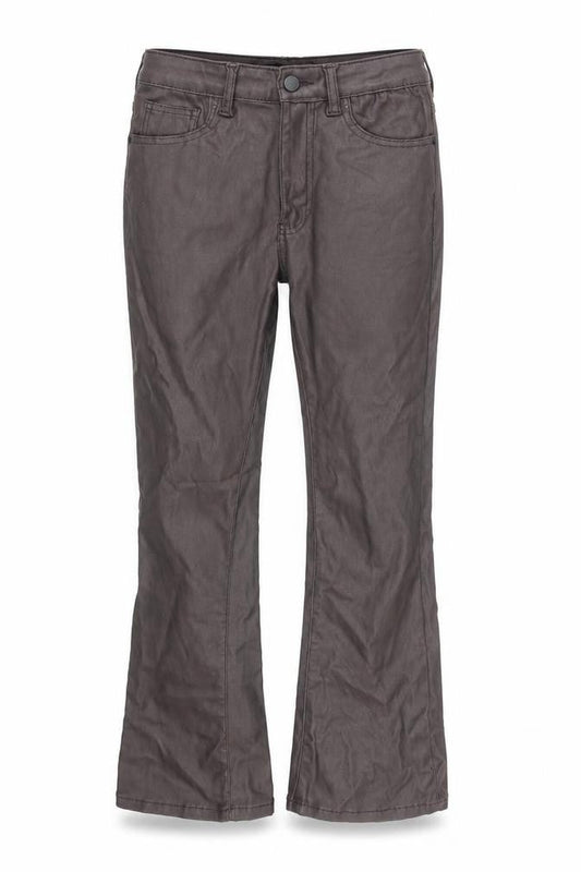 PRETTYLITTLETHING Womens Brown   Capri Jeans Size 8 L31 in