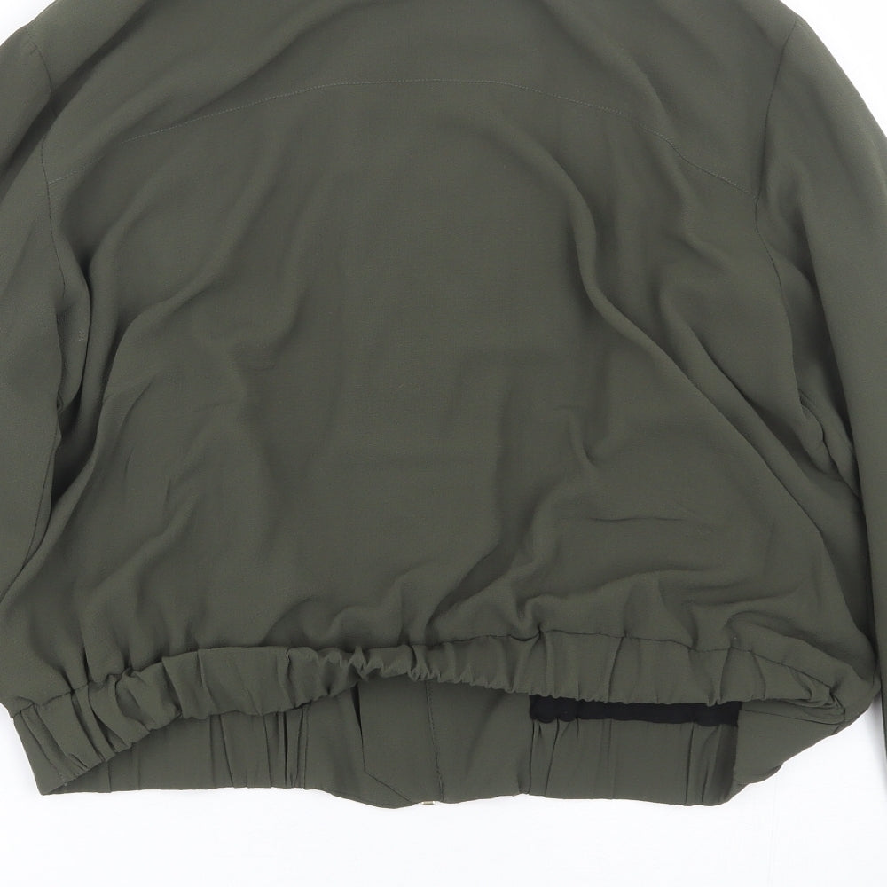 Dorothy Perkins Womens Green   Jacket Coat Size 14